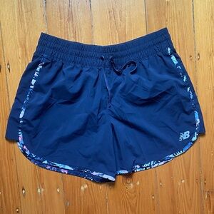 New Balance Women's Dark Blue Athletic Shorts